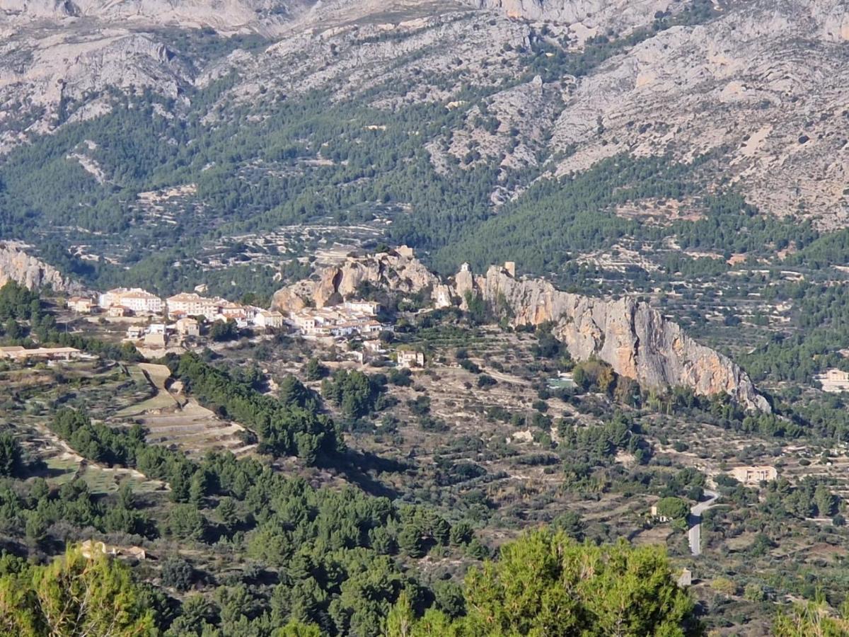 El Unico Apartment With Jacuzzi And Art Guadalest Eksteriør billede